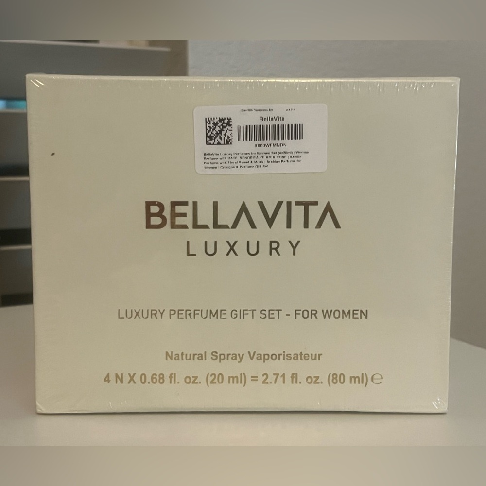 NIB New In Box Bellavita Luxury Perfume Gift Set